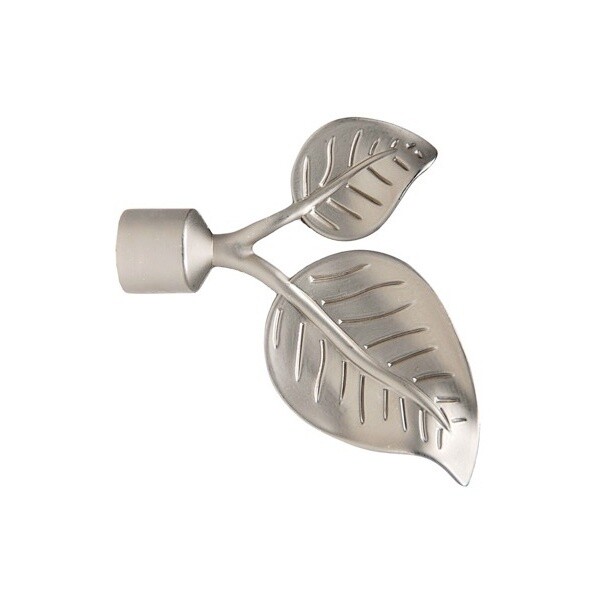 Наконечник Лист большой (набор 2 штуки) D19 сатин (А109-19)