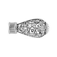 Наконечник Патрициа (набор 2 штуки) D19 хром (Z012-19)