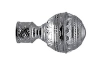 Наконечник Карино (набор 2 штуки) D25 хром (А257-25)