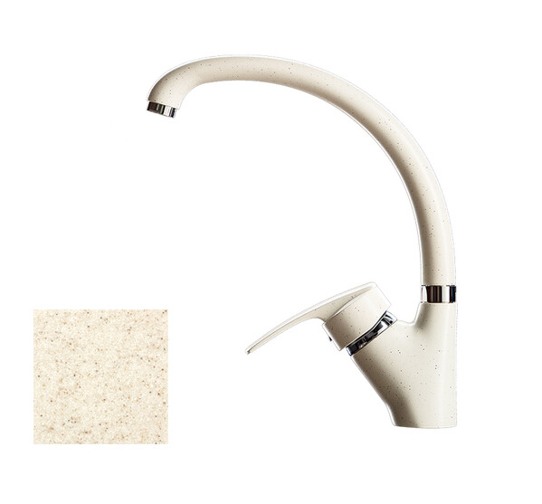 Смеситель Кухня GRANICOM 009 высокий излив (латте), 35 картридж