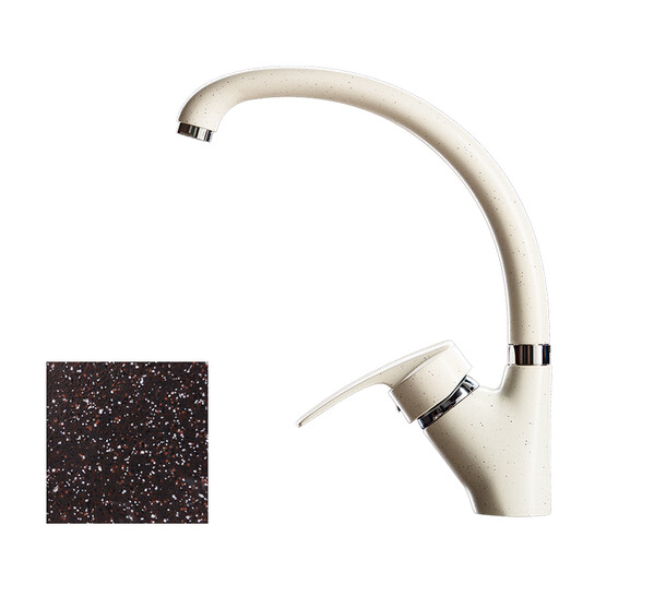 Смеситель Кухня GRANICOM 009 высокий излив (марокко), 35 картридж