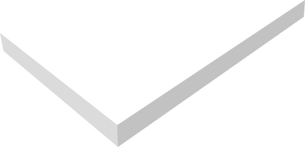 Экран GOOD DOOR АТРИУМ 120х80 АНТРАЦИТ(чёрный) ЭЛ00041  Распродажа