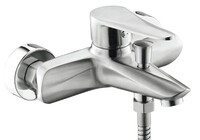 Смеситель для ванны с душем ПСМ-300-1 STEEL НЕРЖ.СТАЛЬ AISI-304 тип См-ВОРНШлА