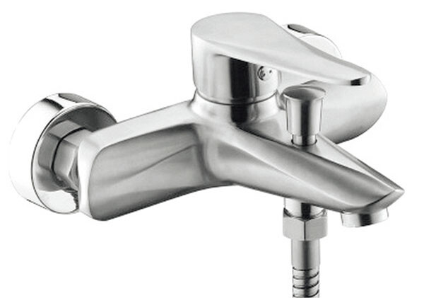 Смеситель для ванны с душем ПСМ-300-1 STEEL НЕРЖ.СТАЛЬ AISI-304 тип См-ВОРНШлА