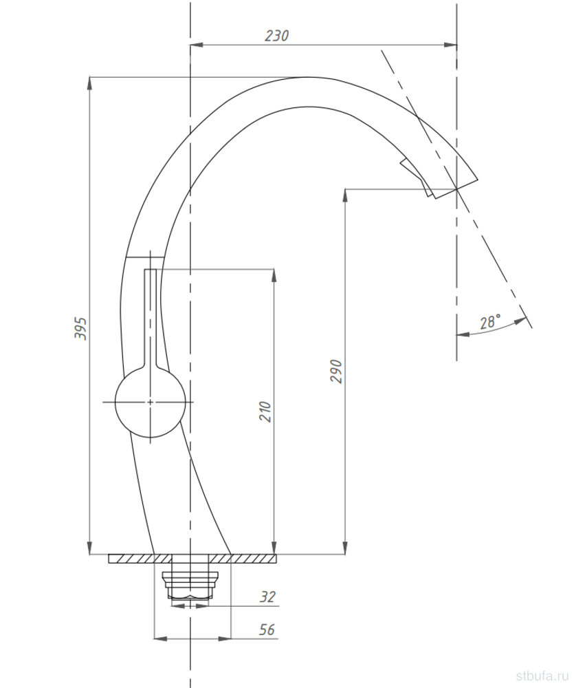 Смеситель для кухни ПСМ-301-9 STEEL НЕРЖ.СТАЛЬ AISI-304 с выдвижной лейкой тип См-МОЦБИвА Черный-бронза