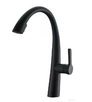 Смеситель для кухни ПСМ-301-9 STEEL НЕРЖ.СТАЛЬ AISI-304 с выдвижной лейкой тип См-МОЦБИвА Черный-бронза