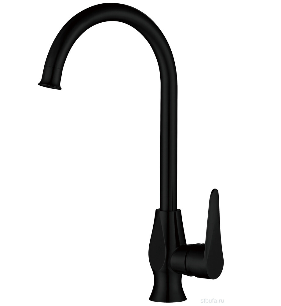 Смеситель для кухни боковая ручка ПСМ 301-3 STEEL НЕРЖ,СТАЛЬ AISI-304 тип См-МОЦБА Черный-бронза