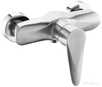 Смеситель с душ. лейкой и шлангом ПСМ 300-4 STEEL НЕРЖ.СТАЛЬ AISI-304 тип См-ДшОНРШлА