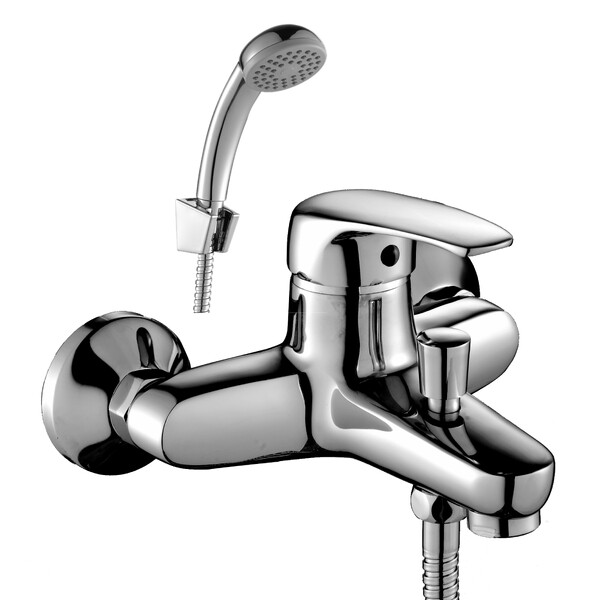 Смеситель Ванна шар 40мм короткий нос хром ROSSINKA T40-31