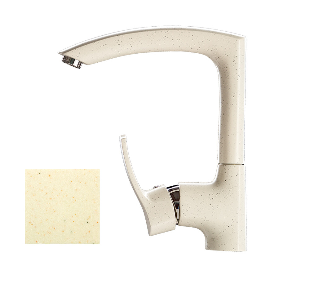 Смеситель Кухня GRANICOM 007 высокий излив (колорадо), 40 картридж