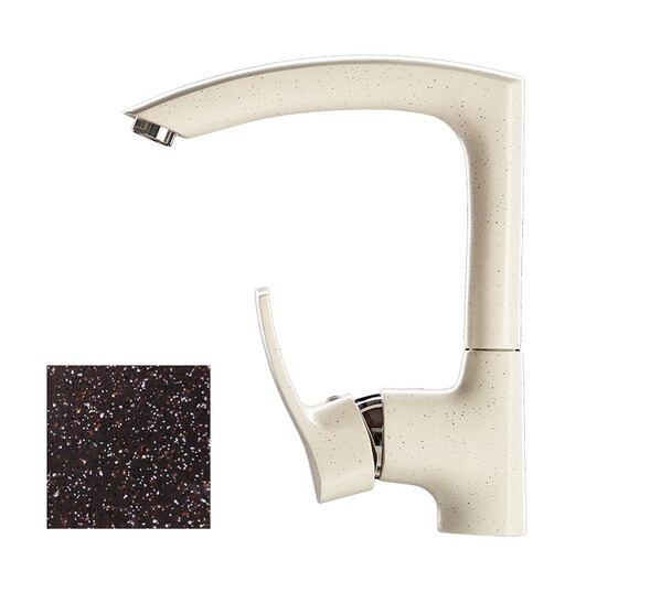 Смеситель Кухня GRANICOM 007 высокий излив (марокко), 40 картридж