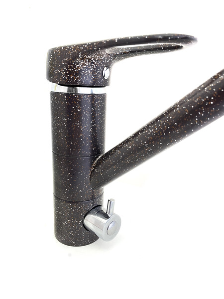 Смеситель Кухня GRANICOM 013 излив с подключением питьевой системы (марокко), 40 картридж