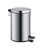 702/L Ведро д/мусора хром LUX 5 л.