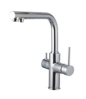 LM3060C Comfort Смеситель для кухни высокий излив, с подключением к фильтру питьвой воды, хром LEMARK