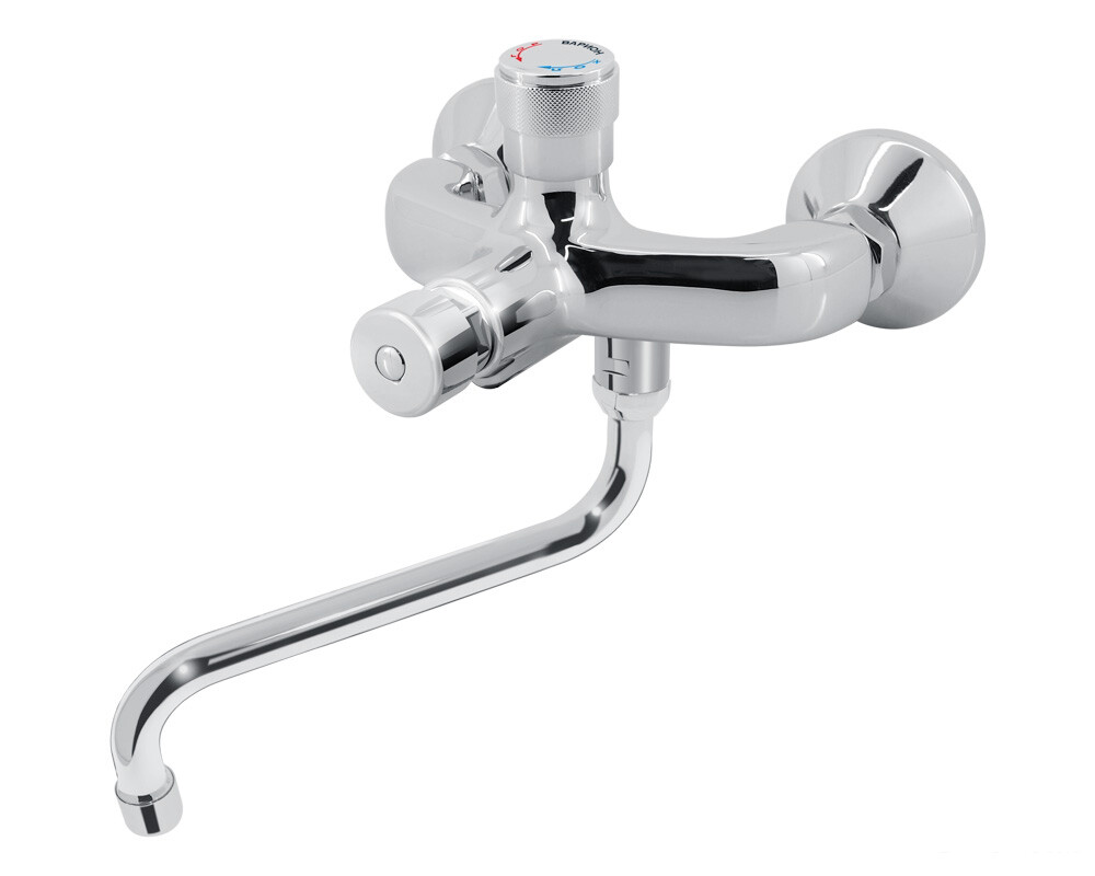 09501900 Кран порционно-нажимной с S-200 изливом ВАРИОН