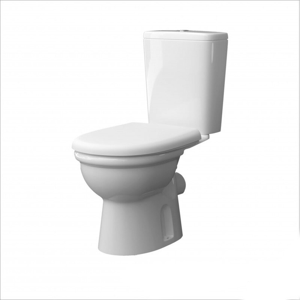 Унитаз-компакт "АРЕЦЦО" белый (сид.Дюро-пласт,Soft-Close) 2-режимн.г/в) КЕРАМИН 460932 *