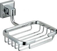 S-009532 Мыльница решетка настенная Хром SAVOL