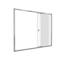 Шторка SCREEN WTW-160-C-CH стекло прозрачное, 4 мм GOOD DOOR ПД00102