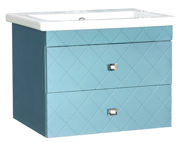 Подстолье подвесное SANTREK HOME "Аквамарин-90" (Софт Бриз) 2 ящика под умывальник "Como-90"/ "Paola Mario 90" 900х480х430