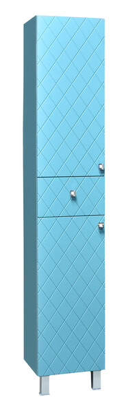 Пенал SANTREK HOME "Аквамарин" (Софт Бриз) 2 двери 1 ящик Левый 350х1900х325