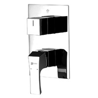 LM4527C Unit Смеситель для ванны и душа встраиваемый с доп. 2х-функц. диверт, без аксессуаров, хром