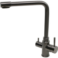 F9505НВ Смеситель Кухня однорычажный с перекл.на фильтр ГРАФИТ MLN ***