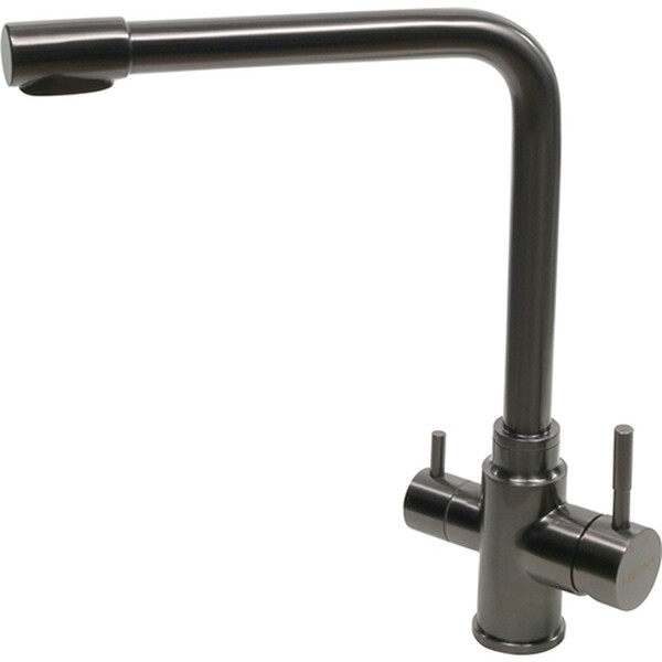 F9505НВ Смеситель Кухня однорычажный с перекл.на фильтр ГРАФИТ MLN ***