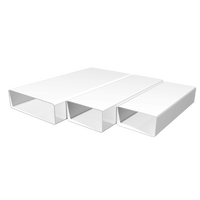 Канал прямоугольный ERA ПВХ 60х204, L-2м. (620ВП2)