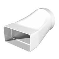 Соединитель эксцентриковый плоский/круглый ERA 55х110 / D100 (511СП10КП)