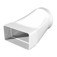 Соединитель эксцентриковый плоский/круглый ERA 60х204 / D125 (620СП12,5КП)