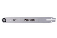 ПШС-1850380POH Пильная шина 18" СОЮЗ, паз 1,3мм, 3/8", 64зв, хвостовик POH(OREGON K095/A095)