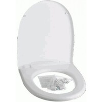 Сиденье Псков "Уклад" (79) к унит. "СОНАТА" , "ПРАЙМ" SC (микролифт) Белое