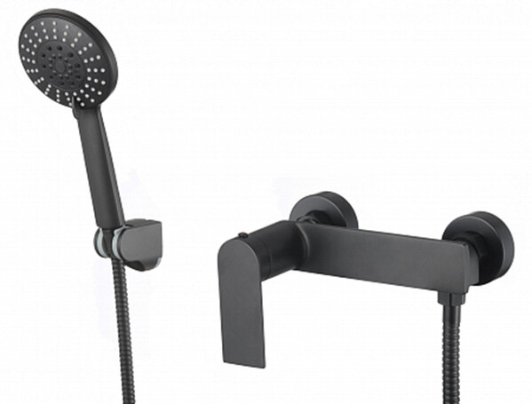 S-601815H Смеситель Ванна SAVOL шар.d 35 Черный ***