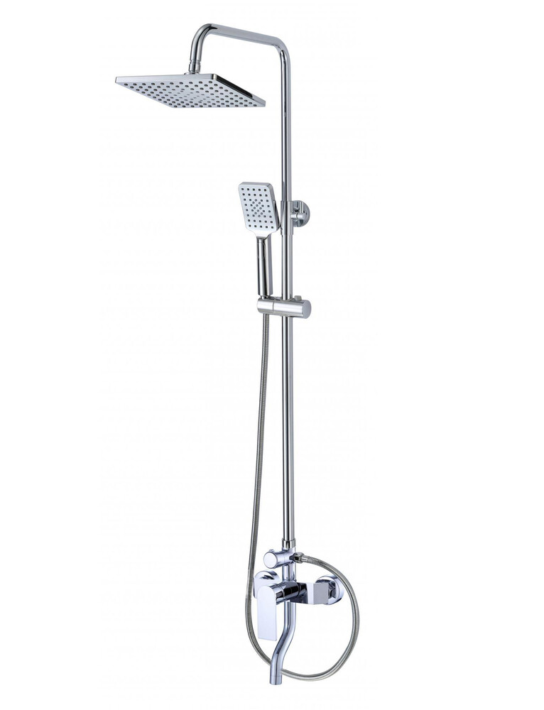 S-602242 Смеситель SAVOL с душевой стойкой, шар.d35 Хром