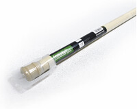 Карниз д/ванной  персик раздвижной, длина 110-200 см, d=25 металлич. CTK-302IR/SANTREK HOME