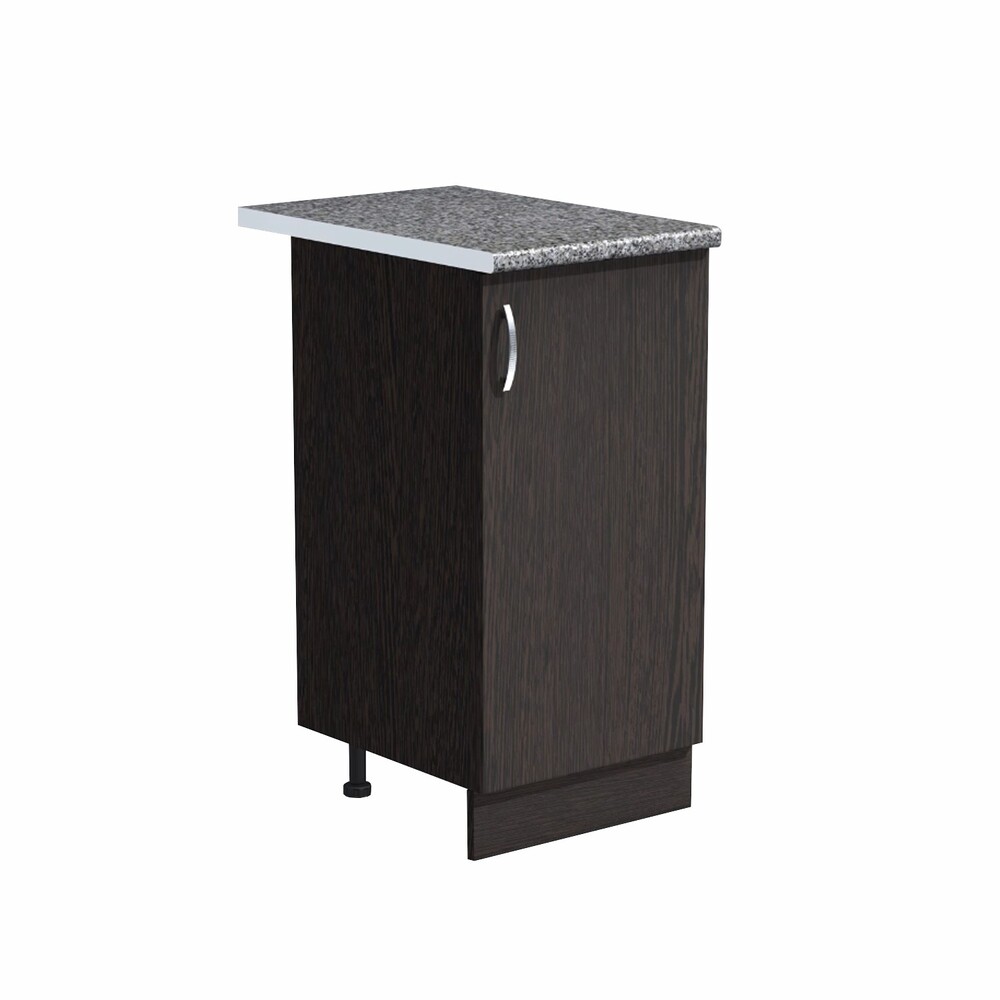 Рабочий стол 50 цвет Венге столешница Гранит SANTREK HOME (ЛДСП)