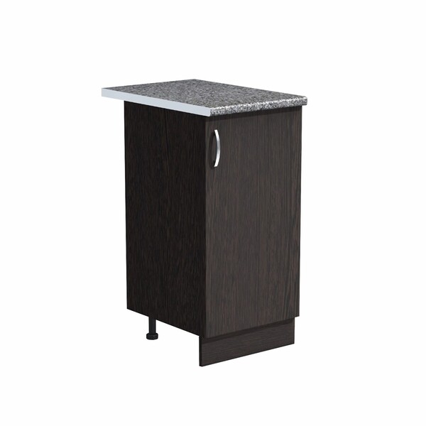 Рабочий стол 50 цвет Венге столешница Гранит SANTREK HOME (ЛДСП)