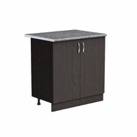 Рабочий стол 60 цвет Венге столешница Гранит SANTREK HOME (ЛДСП)