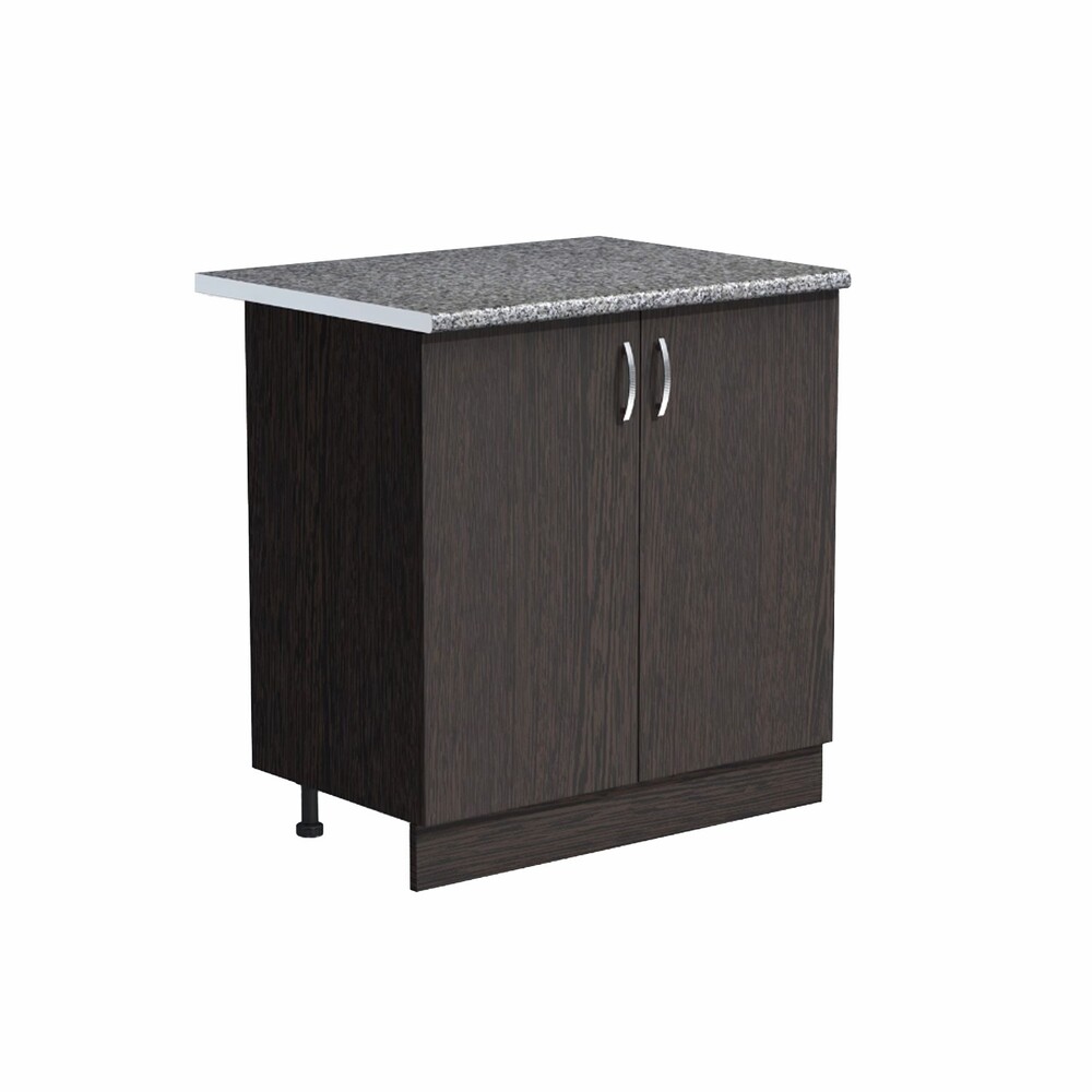 Рабочий стол 80 цвет Венге столешница Гранит SANTREK HOME (ЛДСП)