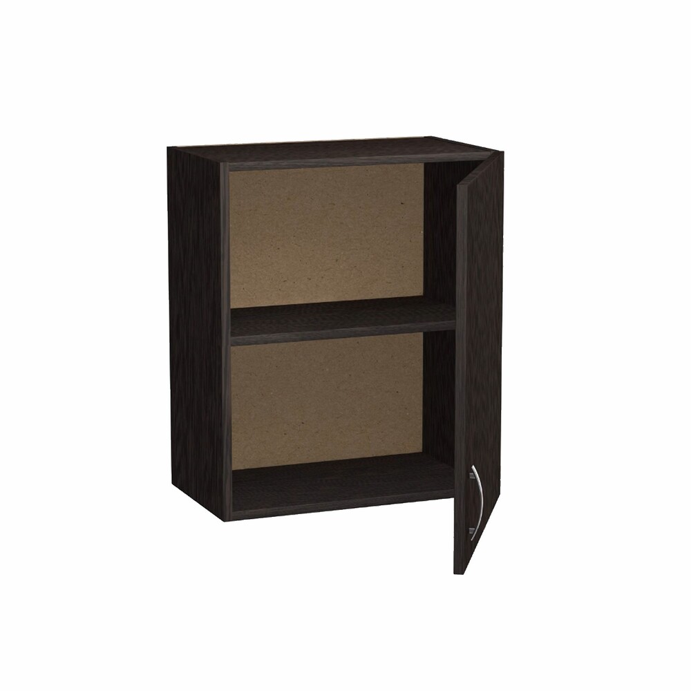 Шкаф для посуды 50 цвет Венге SANTREK HOME (ЛДСП)