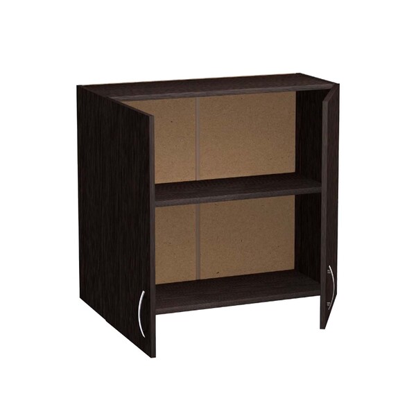 Шкаф для посуды 60 цвет Венге SANTREK HOME (ЛДСП)