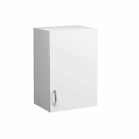 Шкаф для посуды 40 цвет Белый SANTREK HOME (ЛДСП)