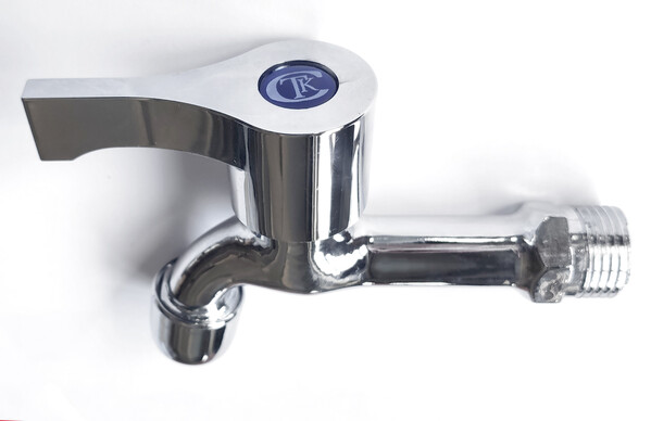 Кран водоразборный 1/2" с аэратором (ХРОМ) SANTREK AQUA-1001