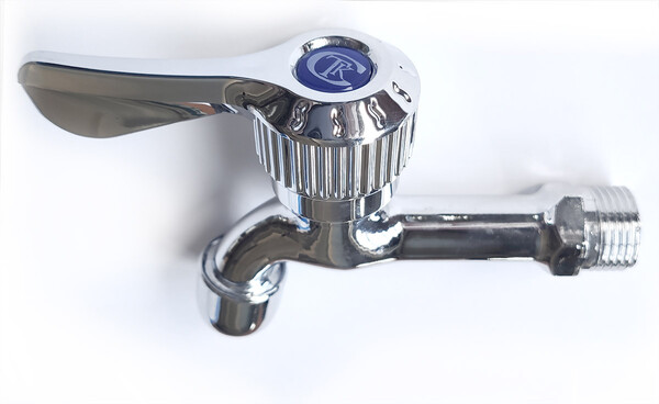 Кран водоразборный 1/2" с аэратором (ХРОМ) СТК/SANTREK AQUA-1004