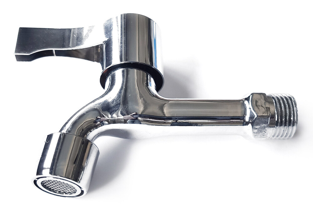 Кран водоразборный 1/2" с аэратором (ХРОМ) СТК/SANTREK AQUA-1005