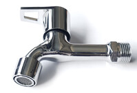 Кран водоразборный 1/2" с аэратором (ХРОМ) СТК/SANTREK AQUA-1008