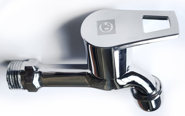 Кран водоразборный 1/2" с аэратором (ХРОМ) СТК/SANTREK AQUA-1008