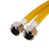 Подводка газовая ПВХ армир. 3/4" 80cм г/г ЭЛКА