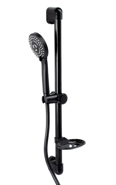 Стойка душевая  SANTREK AQUA-3118 BLACK (высота 600мм)