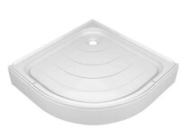 Поддон Erlit 1/4 круга 90x90x17, в сборе ER 9017D (без сифона)